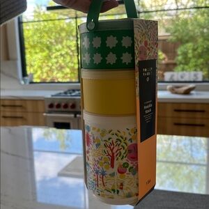 Vacation Stackable Snacklebox Yellow/Green - Roller Rabbit x Target